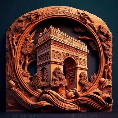 3D model paris (STL)